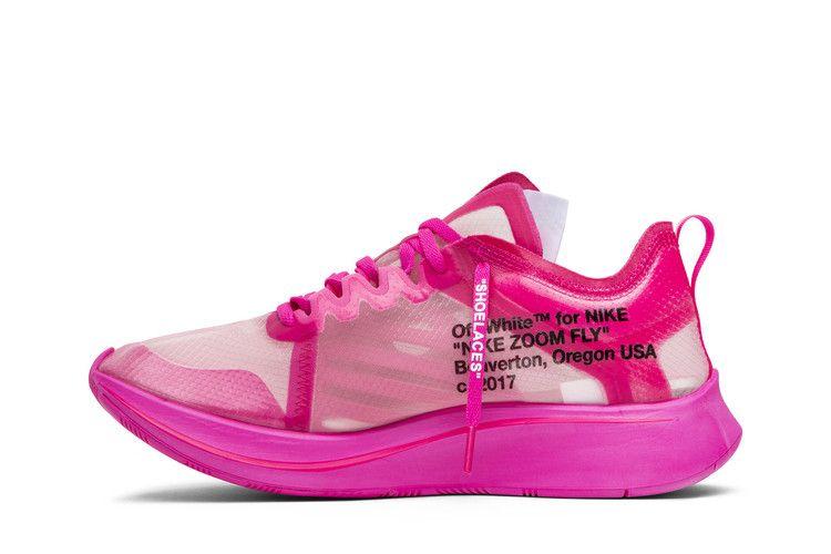 Men's Sneakers Nike Zoom Fly Off-White Pink Tulip Pink/Racer Pink