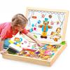 Little Master Educational Magnetic Animal Puzzle & Double-Sided Drawing Board