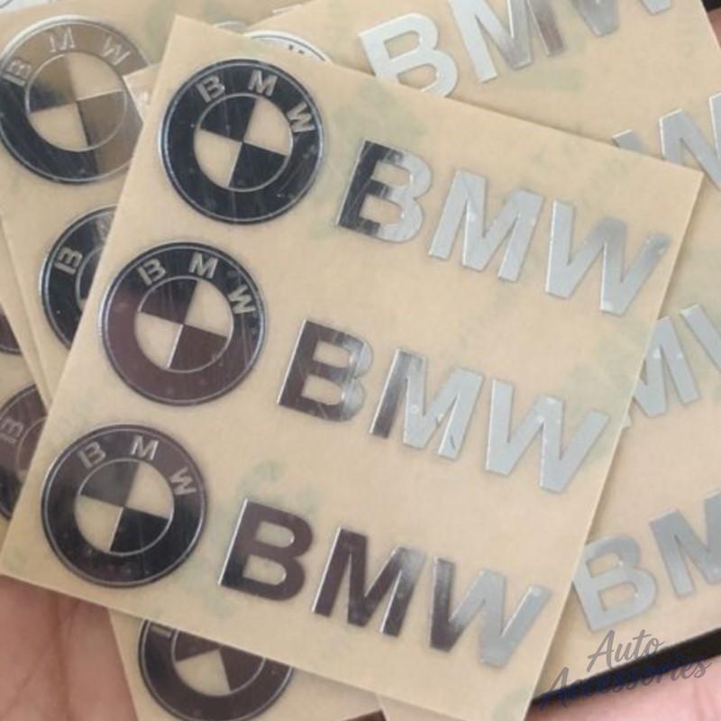 Car metal creative sticker Waterproof Dirt-proof Sticker Accessories For BMW F25 F26 F10 G01 F20 F48 F39 F30 F34 G20 G30 G26 G08 YN8