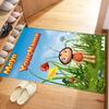 Biene Maja Customized Name Floor Rug Office Rug Perfect for Playrooms Decorate room Living Rooms Dormitory Anti-slip Rug Anime Office Decor