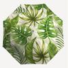 1PC Tropical Leaves Pattern Umbrella-8-Rib Reinforced, Automatic Open, Lightweight & Durable, Cute Fashion Accessory for Outdoor-P71