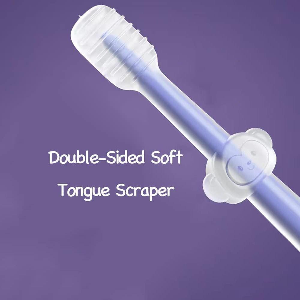 Oral Cleaner Silicone Baby Tongue Cleaner Infant Mouth Cleaner Newborn Toothbrushes Tooth Scrubber