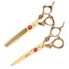 6-дюймовые золотые ножницы для волос с ручкой дракона, профессиональные парикмахерские ножницы, режущие ножницы, филировочные ножницы, семейные ножницы для стрижки волос