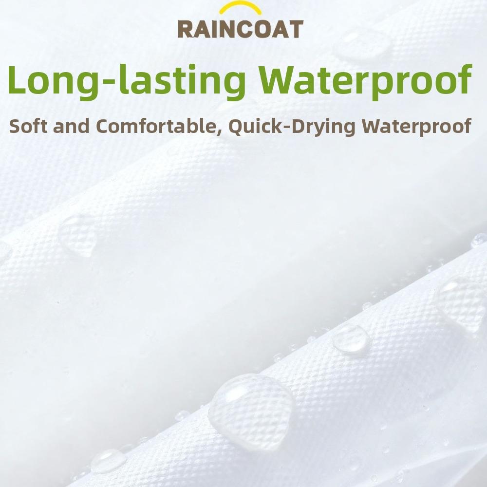Waterproof Hooded Kid Raincoat Disposable Rain Coat Jacket Cute Children Rain Poncho Outdoor Use