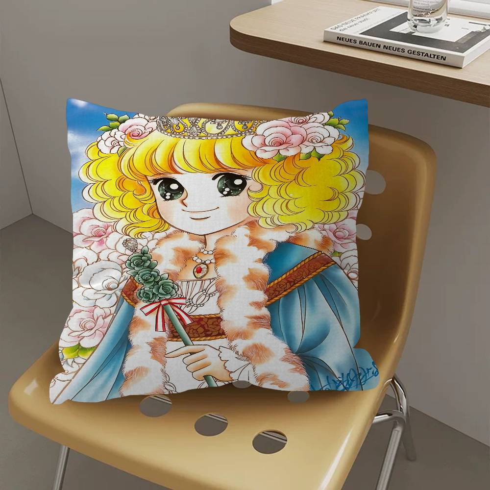 Anime Manga Candy Pillow Cushion Cover Pillowcase Living Room Sofa Home Decor Customized