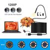 2M 8Mm 8 Adjustable Led Usb Endoscope Inspection Camera Semi-Rigid Type 1200P Hd Borescope 3In1 Waterproof Ip68