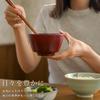Yamanaka Wooden Soup Bowls, Red and Black Pair, Dishwasher Safe