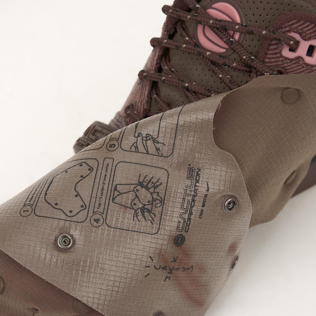 Travis Scott x Nike Air Trainer 1 SP Шоколад Унисекс Кроссовки Коричневый Светло-шоколадный Ржаво-розовый DR7515-200