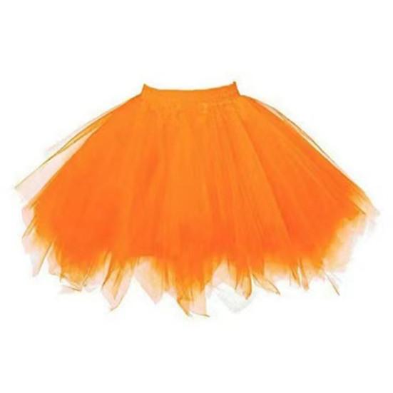 Женская юбка-пачка трапециевидной формы, с большим распашным краем, однотонная, многослойная, ярких цветов, с высокой эластичной резинкой на талии, пышная газовая короткая юбка для танцев