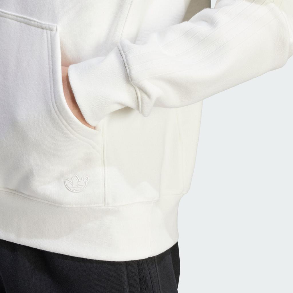 Adidas Оригинальная синяя версия Essentials Hoodie Solid Color Long Sleeve Hooded Sweatshirt Men Hoodies White IL6173