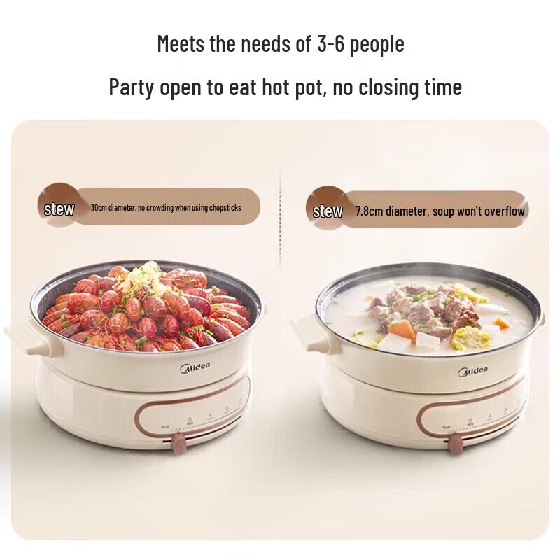 Midea 9.5L Multifunctional Electric Hot Pot