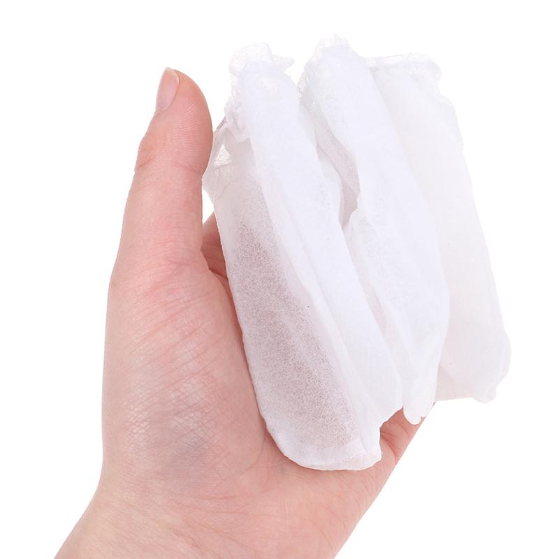 5Pcs Aquarium Filter Bag Fish Tank Mesh Cotton Elasticated Bag Cleaning Tools