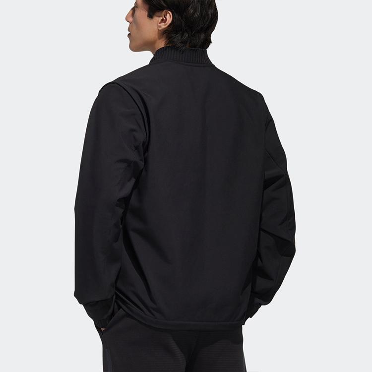 Adidas WJ Warm-Up Long-Sleeve Zip Jacket Men Outerwear Black GM4456