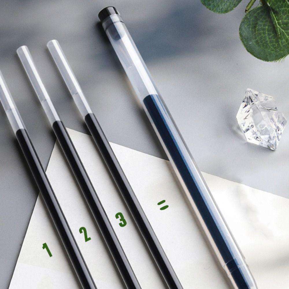 Черные/синие/красные чернила Нейтральная ручка Быстросохнущие ручки для подписи Грязеотталкивающая гелевая ручка Канцелярские принадлежности