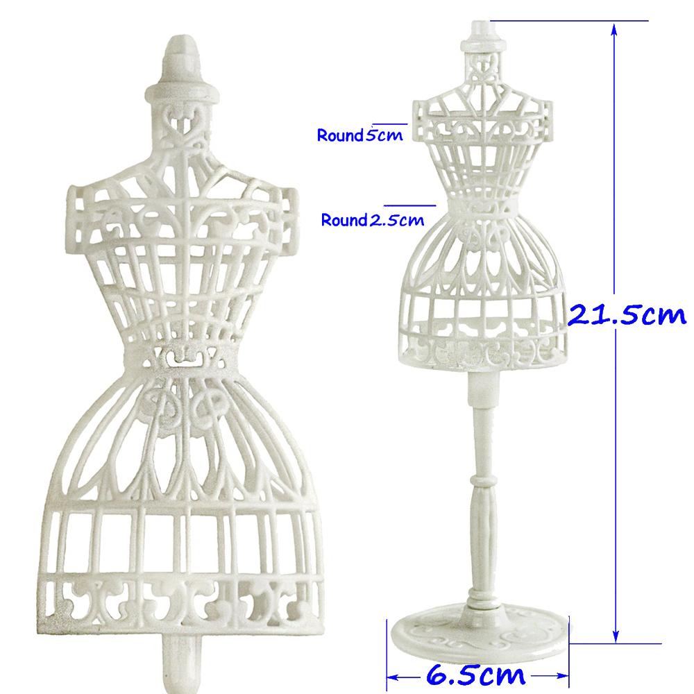 2 комплекта 1/6 Манекен для демонстрации кукольной одежды Аксессуары для кукол для 30 см одежды Подставка для платья Мебель для кукольного домика Игрушка