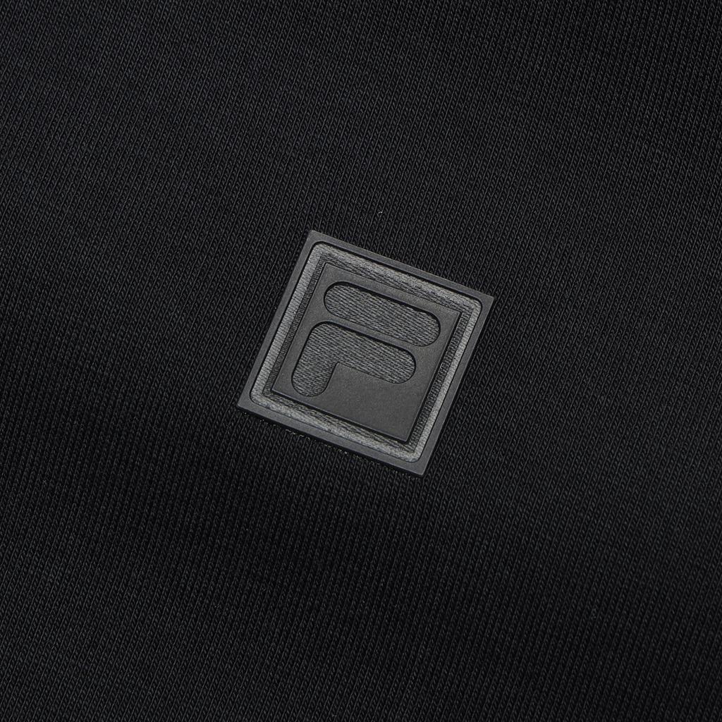 Fila Однотонная утолщенная куртка на молнии со стойкой Мужские куртки Черный F51M417505A-BK