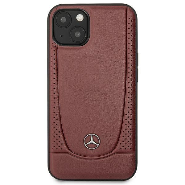 Etui do iPhone 14 Plus Mercedes Skóra Urban Czerwone