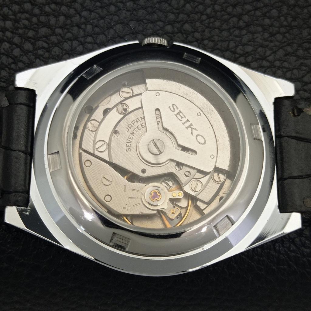 REFURBISHED SEIKO 5 AUTOMATIC 6309A VINTAGE JAPAN MENS WHITE WATCH a441834-a