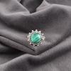 Malachite Ring, 925 Sterling Silver Ring Jewelry. Handmade Spiritual Ring Gemstone Jewelry Gift for Her