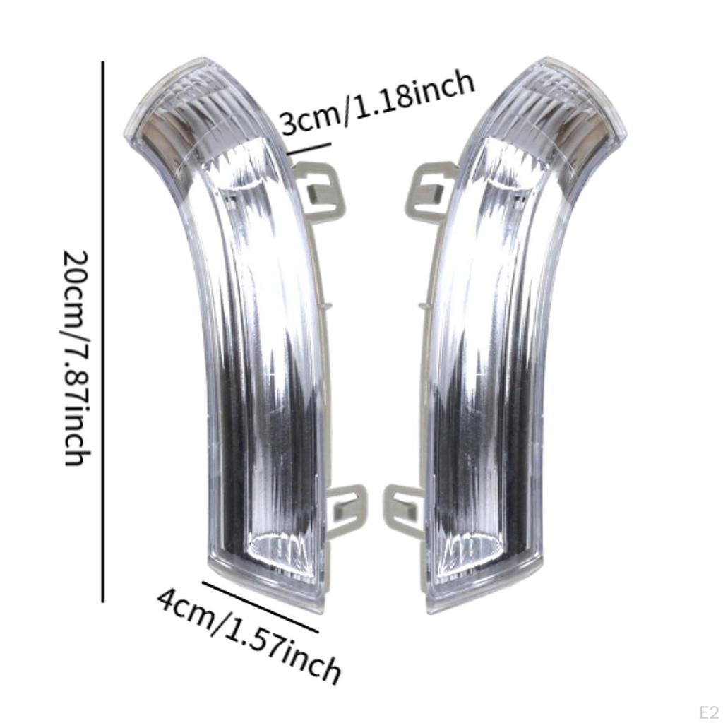 2 Pieces Mirror Wing Turn Signal Light Left Right Side 1K0 949 101 102 Indicator for