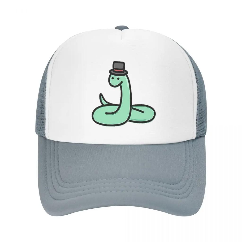 Cute Snake Cap Fashion Casual Mesh Baseball Caps Adjustable Hat Hip Hop Summer Unisex Baseball Hats Polychromatic