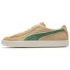 Suede Vintage Players Lounge - Light Sand Deep Forest Unisex Sneakers Tan Pristine 388148-01