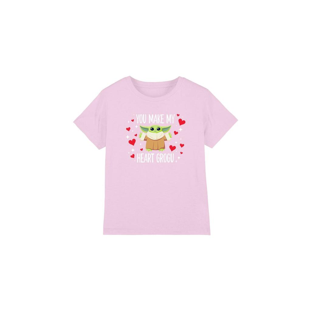 STAR WARS Футболка Grogu для детей/детей You Make My Heart
