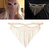Rhinestone Tassel Masquerade Mask Face Chain Costume Decor Creative Jewelry Veils for