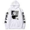 Японское аниме My Hero Academia Shigaraki Tomura Толстовки Манга Толстовки с графическим принтом Мужчины Женщины Свободный повседневный пуловер с капюшоном Негабаритная уличная одежда