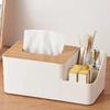 Wooden Cover Paper Box Japanese Style Tissue Case Home Accessory Napkin Holder  Table Decoration