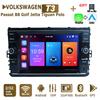 8-дюймовый автомобильный радиоприемник Android для Volkswagen 2019-2021 Passat B8 Golf Mk7 T-Cross Jetta Tiguan Polo Auto Multimedia Stereo Navigation 2+32 ГБ