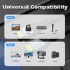 Кабель HDMI 2.2 16K 60 Гц 8K 120 Гц 240 Гц для ТВ-приставки, ПК, PS5, Switch 1 м, 2 м, 3 м, 5 м (длинный), 50 см (короткий) Видеопровод 96 Гбит/с Высокоскоростной HDR 10
