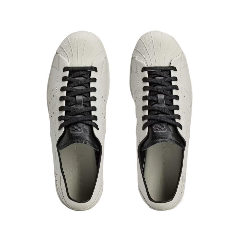 Adidas Y-3 Superstar Luxe Leather Pack - Orbit Grey Unisex Sneakers Black JR4216