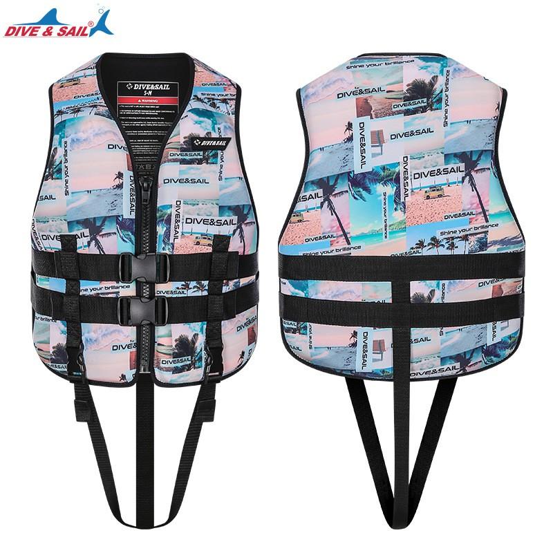 Diving Life Vest Women Wear-resistant Thick Buoyancy Snorkeling Rafting Water Sports