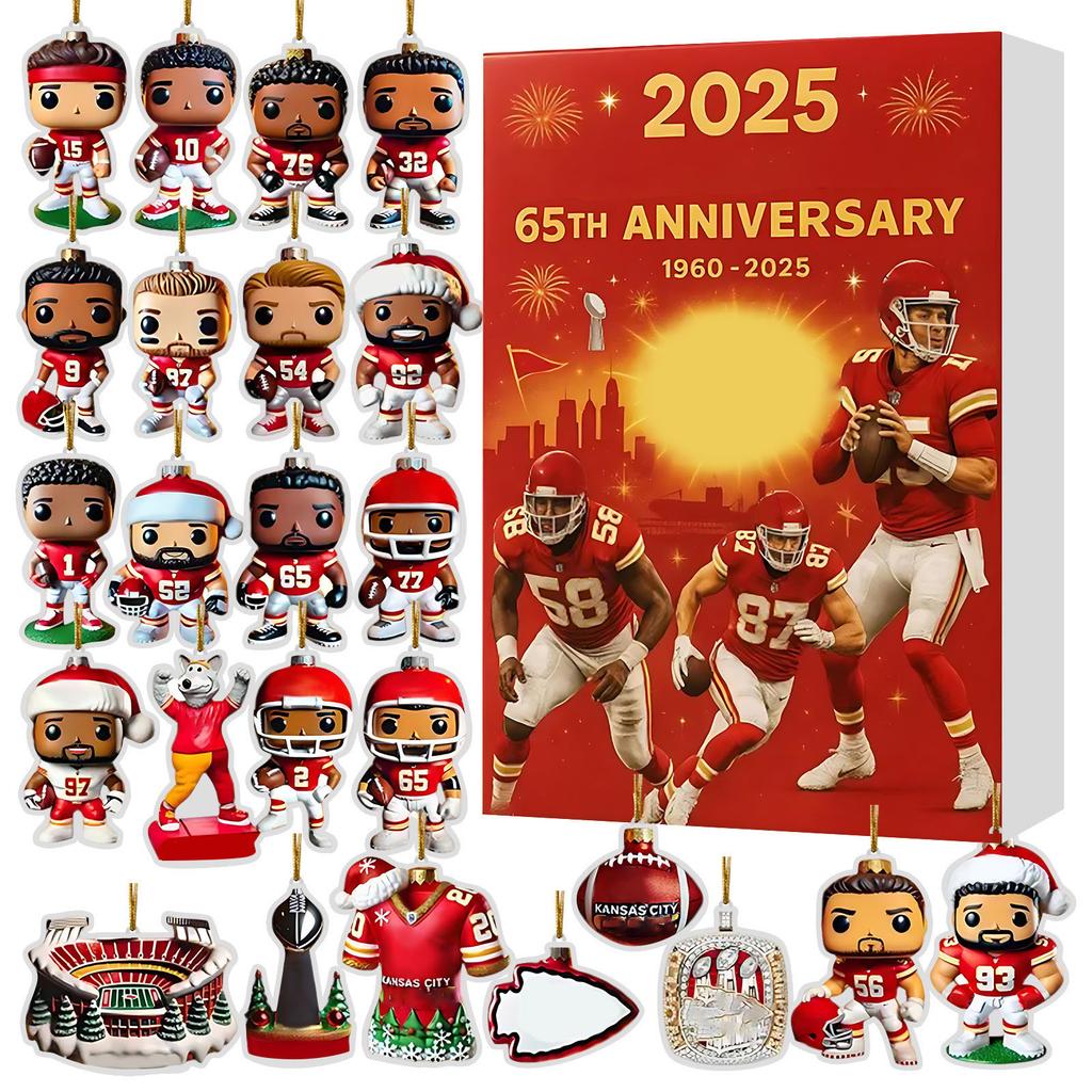 2D Плоский Акриловый Мистери Бокс 24 шт. Подвеска с Коробкой в Виде Самолета Забавный Рождественский Календарь Обратного Отсчета