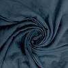 Parure housse de couette en microfibre lavée 240x220 cm BOHEME bleu canard, par Soleil d'Ocre