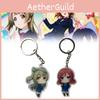Love Live School Idol Project Keychain Caricature Keyring With Durable Plastic Material For Gift Givers