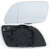 Подогрев боковых зеркал для Volkswagen для VW Polo 2002 2003 2004 2005 линза mk4 дверь крыло зеркало заднего вида белое стекло замена