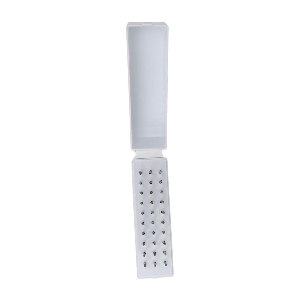 30pcs Portable & Durable Nail Grinding Heads Set Professional Nail Art Accessory Organization