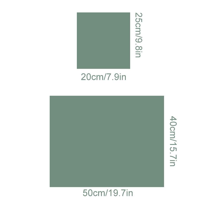 8 штук Хлопок 50*40см Материал ручной работы 25X20см Ткани для шитья и квилтинга DIY Зеленые ткани с принтом Ткань для рукоделия