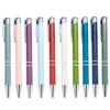 6 Pcs 1.0mm Ballpoint Pen Smooth Writing Pen Black Ink Stationery Pen Metal Retractable Ballpoint Pen for School