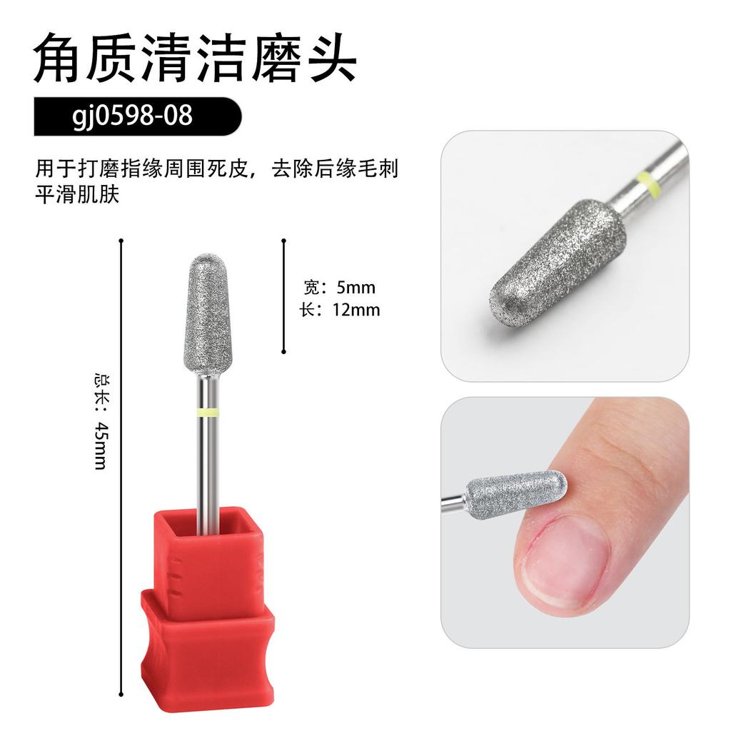 Фабричная алмазная полировальная головка для ногтей, полировальная головка для удаления ногтей, инструмент для полировки ногтей