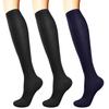 MOOKISOO Expertly Designed Compression for Moderate and and Compression Socks for Men and and Plus Sizes Socks, 3-Pair Set, Tightening, Business,