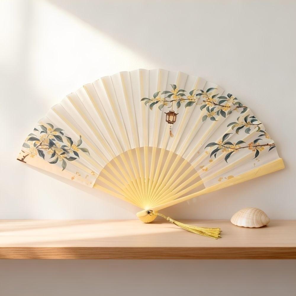 Chinese Style Hand Fan Collapsible Dance Fan Home Ornaments Decorative Fan Wedding