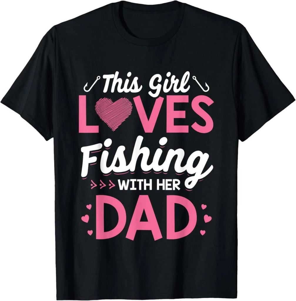 Daughter Fishing Shirt Dad Daughter Matching Fishing T-Shirt