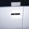 Auto Exterior Accessories Carbon Fibre Black Style Exterior Door Handle Trim Covers For KIA EV5 2024-2025 LHD/RHD
