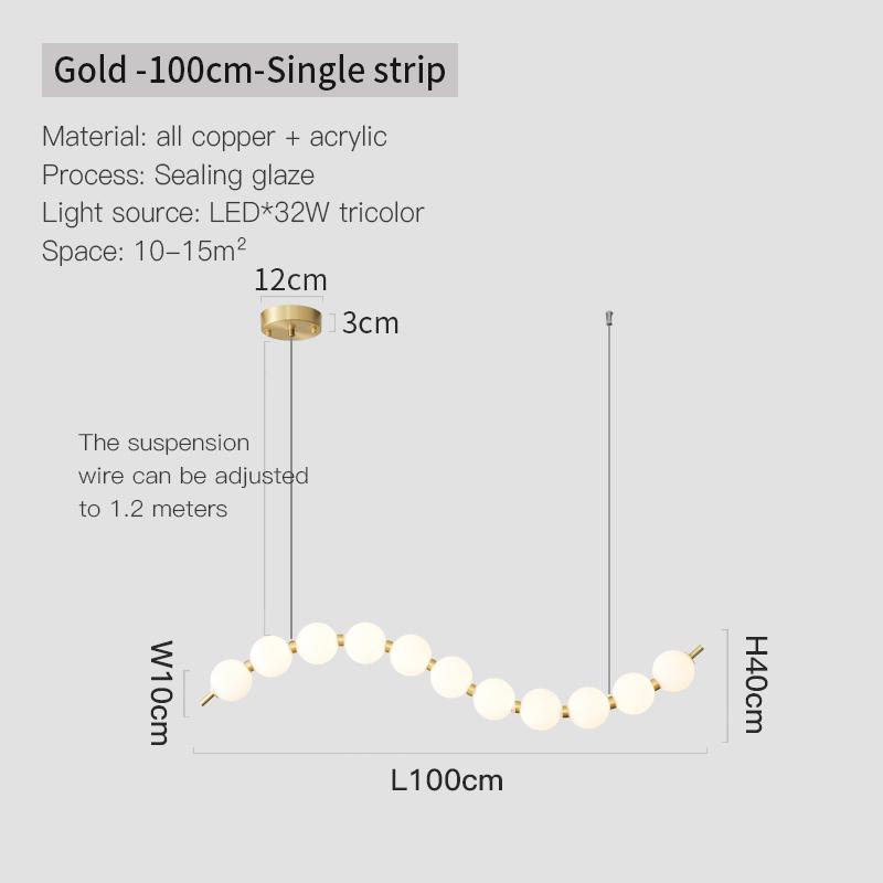 Minimalist Dining Room Chandelier Living Room Light Modern brass full copper designer bar Bar Apartment fashion light fixtures
