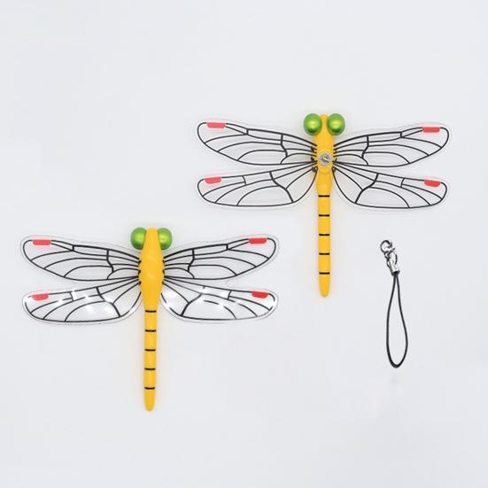 Simulated Dragonfly Pendant PVC Hanging Repellent Realistic Design Pest Deterrence Ornament Dragonfly Hunting Accessory