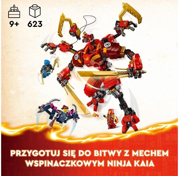 LEGO Ninjago 71812 Мех ниндзя Кая, взбирающегося на вершину