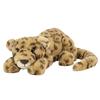 Jellycat Животные джунглей Чарли Гепард Креативная кукла Плюшевая кукла Высота 8 см